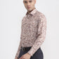 Fawn Printed Slim Fit Party Wear Shirt | Greenfibre