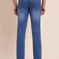 Light Blue Washed Narrow Fit Jeans | Greenfibre