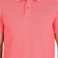 Pink Solid Slim Fit Polo T-Shirt | Greenfibre