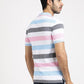 Multicolor Striped Slim Fit Polo T-Shirt | Greenfibre