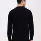 Black Solid Tailored Fit T-Shirt | Greenfibre