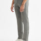 Grey Solid Super Slim Fit Casual Trouser | Greenfibre