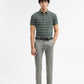 Grey Solid Super Slim Fit Casual Trouser | Greenfibre