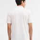 White Solid Slim Fit Polo T-Shirt | Greenfibre