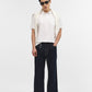 White Solid Slim Fit Polo T-Shirt | Greenfibre