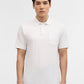 White Solid Slim Fit Polo T-Shirt | Greenfibre