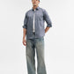 Grey Solid Slim Fit Casual Shirt | Greenfibre
