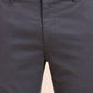 Dark Grey Solid Super Slim Fit Casual Trouser | Greenfibre