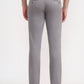 Grey Solid Super Slim Fit Casual Trouser | Greenfibre