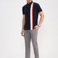 Grey Solid Super Slim Fit Casual Trouser | Greenfibre