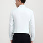 Sky Blue Solid Slim Fit Formal Shirt | Greenfibre