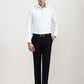 Sky Blue Solid Slim Fit Formal Shirt | Greenfibre