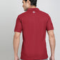 Maroon Solid REGULAR FIT Polo T-Shirt | Greenfibre