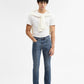 Dark Indigo Blue Washed Straight Fit Jeans | Greenfibre