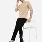 Buy Beige Solid T-Shirt