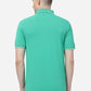 Mint Green Solid Slim Fit Polo T-Shirt | Greenfibre