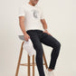 Dark Blue Washed Slim Fit Jeans | Greenfibre