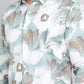 Green Printed Slim Fit Casual Shirt | JadeBlue