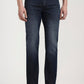 Deep Indingo Solid Straight Fit Jeans | Greenfibre