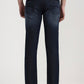 Deep Indingo Solid Straight Fit Jeans | Greenfibre