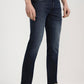 Deep Indingo Solid Straight Fit Jeans | Greenfibre