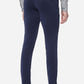Dark Blue Solid Slim Fit Formal Trouser | JB Studio