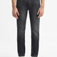 Charcoal Grey Solid Straight Fit Jeans | Greenfibre