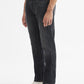 Charcoal Grey Solid Straight Fit Jeans | Greenfibre