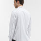White Striped Smart Fit Semi Casual Shirt | Greenfibre