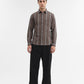 Chocolaty Striped Slim Fit Casual Shirt | Greenfibre