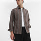 Chocolaty Striped Slim Fit Casual Shirt | Greenfibre
