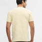 Mustard Printed Slim Fit T-Shirt | Greenfibre
