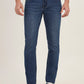 Mid Blue Washed Narrow Fit Jeans | Greenfibre