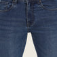 Mid Blue Washed Slim Fit Jeans | Greenfibre