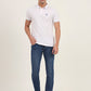 Mid Blue Washed Slim Fit Jeans | Greenfibre