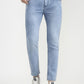 Light Blue Solid Urban Fit Jeans | Greenfibre