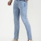 Light Blue Solid Urban Fit Jeans | Greenfibre