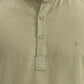 Green Solid Slim Fit Casual Shirt | Greenfibre