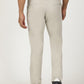 Light Grey Solid Slim Fit Casual Trouser | Greenfibre