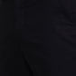 Black Solid Neo Fit Casual Trouser | Greenfibre