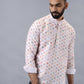 Multicolor Printed Slim Fit Casual Shirt | Wyre