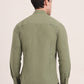 Green Solid Slim Fit Casual Shirt | Greenfibre