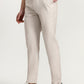 Beige Striped Slim Fit Track Pant | Greenfibre