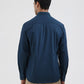 Blue Solid Smart Fit Semi Casual Shirt | Greenfibre