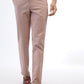 Pink Solid Neo Fit Casual Trouser | Greenfibre