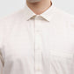 Beige Mint Checked Regular Fit Formal Shirt | Greenfibre