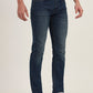 Dark Blue Washed Narrow Fit Jeans | Greenfibre
