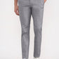 Dark Grey Solid Super Slim Fit Casual Trouser | Greenfibre