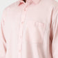 Pink Solid Smart Fit Semi Casual Shirt | Greenfibre