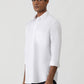 White Solid Smart Fit Semi Casual Shirt | Greenfibre